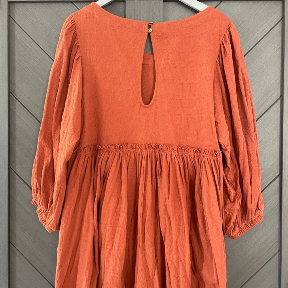 Free People Rust Orange Mini Dress - Picture 5 of 9